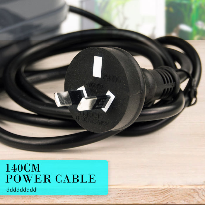 Aquarium Air Pump 4 Outlet 360L/H 13W Oxygen Hydroponic  by Dynamic Power