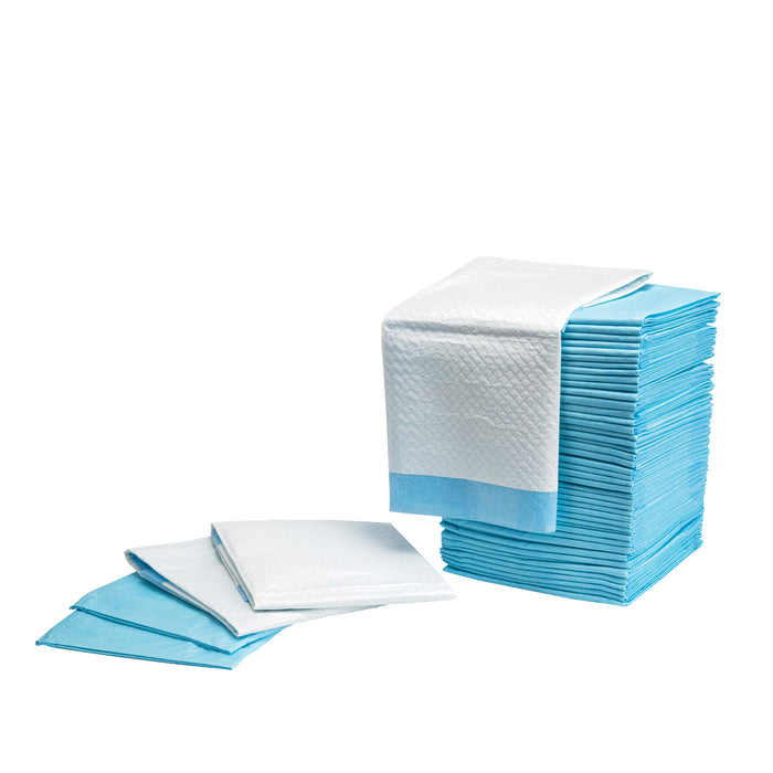 100 Pet Toilet Training Pads | Blue Pet Dog Cat Potty Training Toilet Mat