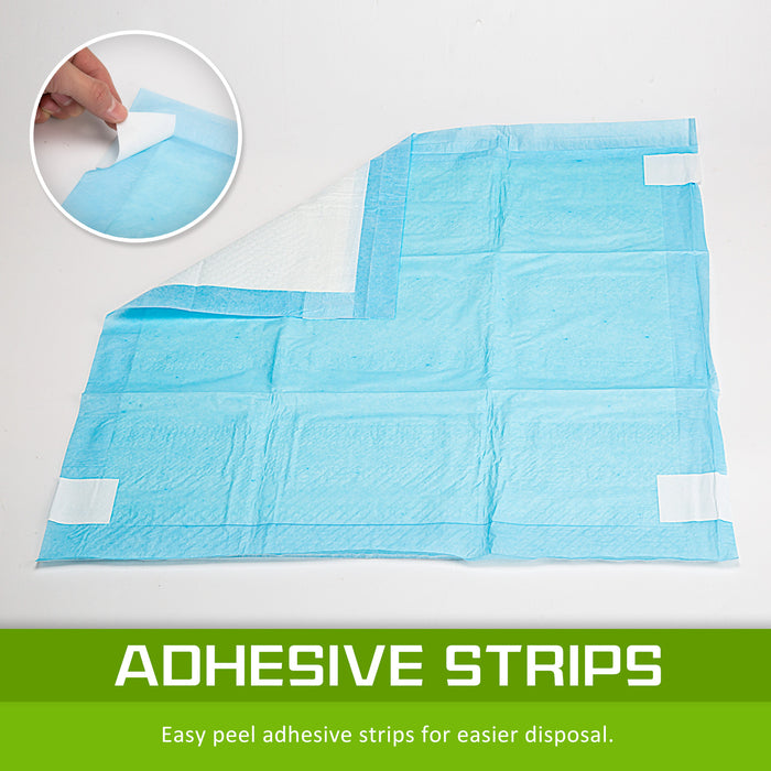 100 Pet Toilet Training Pads | Blue Pet Dog Cat Potty Training Toilet Mat