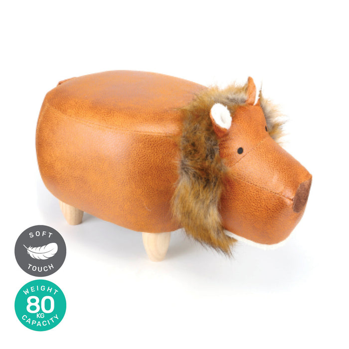 Funzee Premium Kids Animal Stool | Cute Lion Childrens Seating Stool