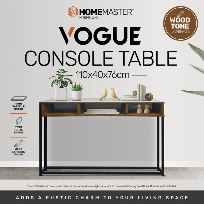 Arezzo Modern Sleek Vogue Console Table | Modern Storage Console Side Table