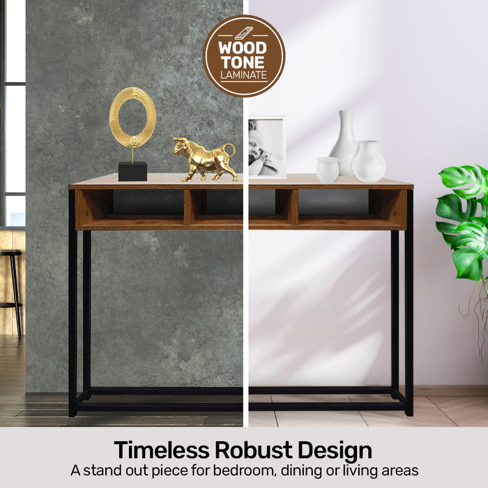 Arezzo Modern Sleek Vogue Console Table | Modern Storage Console Side Table