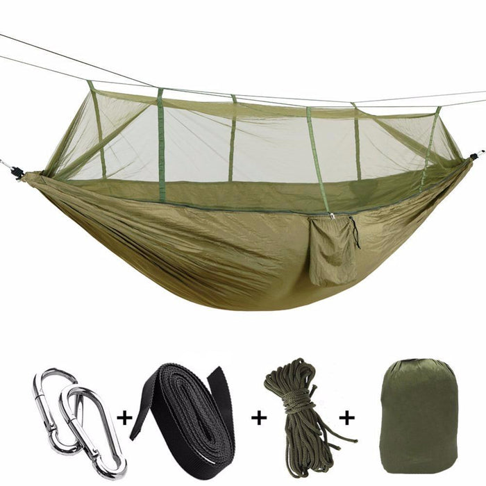 2.6m Lightweight Strong Camping Hammock with Mosquito Net