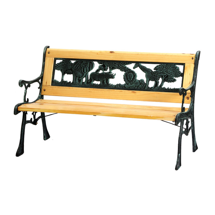 Funzee Kids Indoor or Outdoor Garden Bench | Cute Childrens Seating Bench