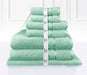 Luxury Kingtex 100% Supreme Cotton Towel Set | 100% Cotton Bath Towel Set | 2 Size Sets - 17 Colours Bath Towels & Washcloths 7 Piece Set / FROST Ontrendideas Bed and Bath
