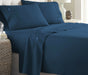 2000TC Bamboo Ultra Cooling Sheet Set | Fast Dry Honeycomb Technology Ramesses Sheets | 5 Sizes - 8 Colours Bed Sheets Single / Denim Ontrendideas Bed and Bath