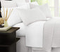 2000TC Bamboo Cooling Sheet Set | Hypo-Allergenic Breathable Summer Sheets | 5 Sizes - 9 Colours Bed Sheets Single / White Ontrendideas Bed and Bath
