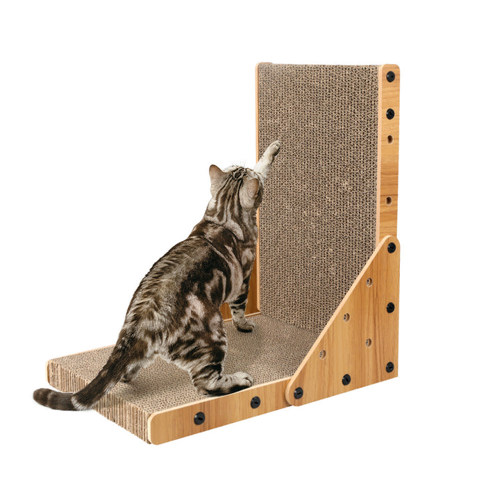 Pawzee Asko Cat Scratcher Board | Climbing Cat Scratcher Board