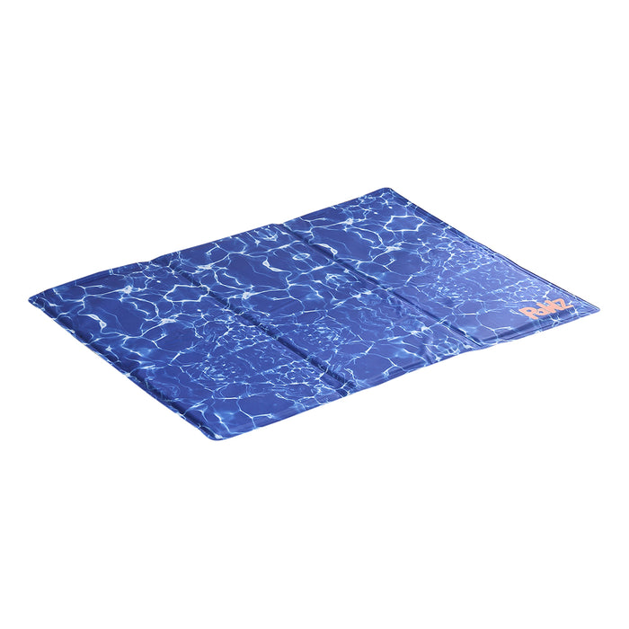 Pawzee Cool Gel Waterproof Pet Bed Mat | Self Cooling Dog Bed | Blue Large