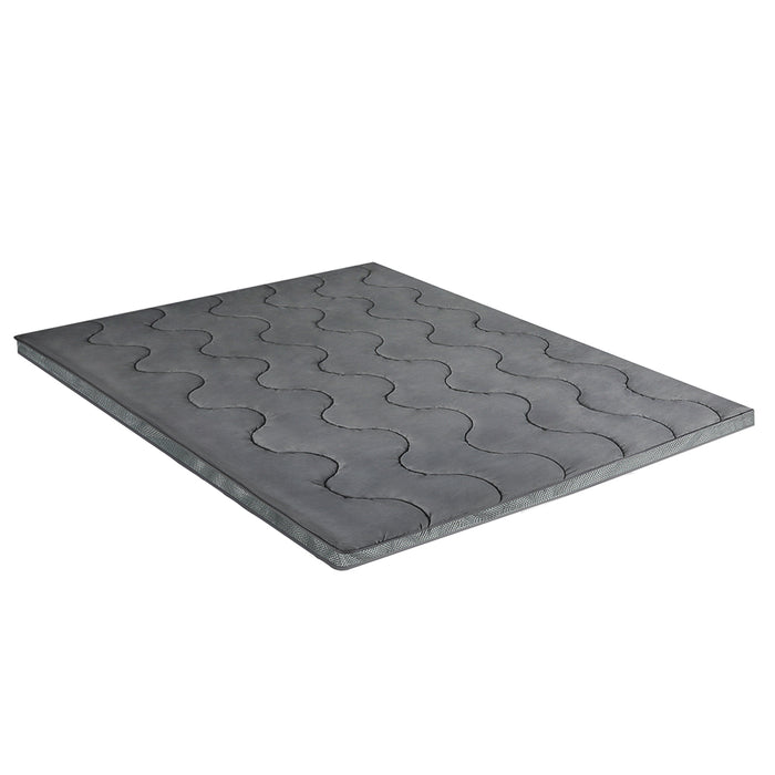 Pillowtop Mattress Topper Protector Bed Luxury Mat Pad King Single Cover