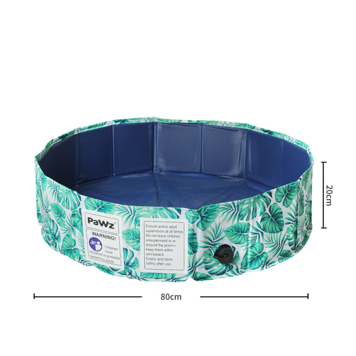 Pawzee 80cm Pet Swimming Pool | Portable Dog Cooldown Pool Fun Play - Summer