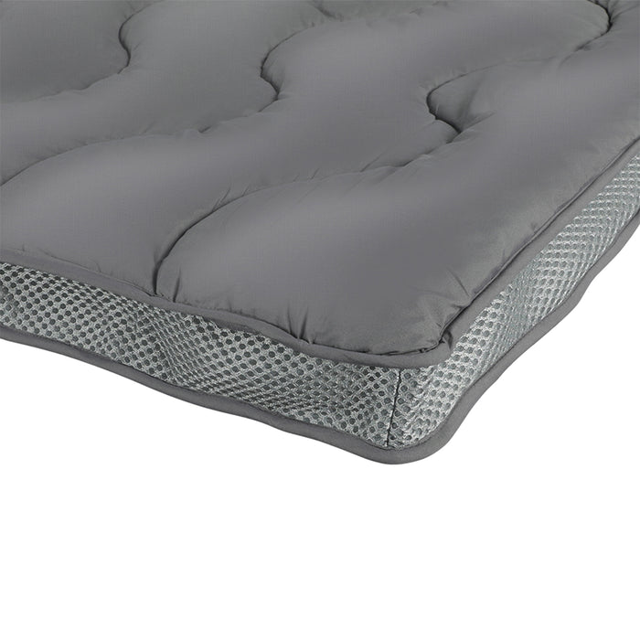 Pillowtop Mattress Topper Protector Bed Luxury Mat Pad King Single Cover