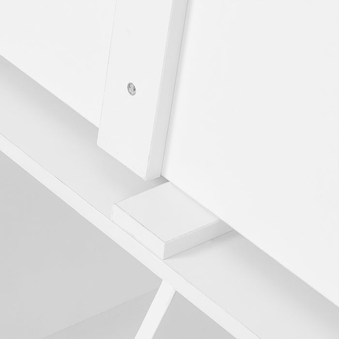 Funzee Kids Toy Storage | White Kids Organiser Shelf for Storage
