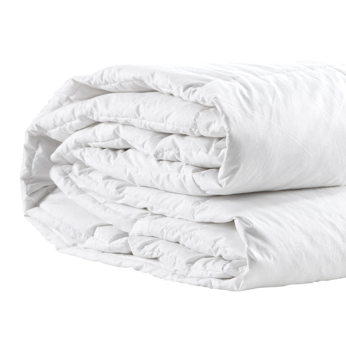Duck Down Feather Quilt 200GSM Duvet Doona Summer King Single Bed
