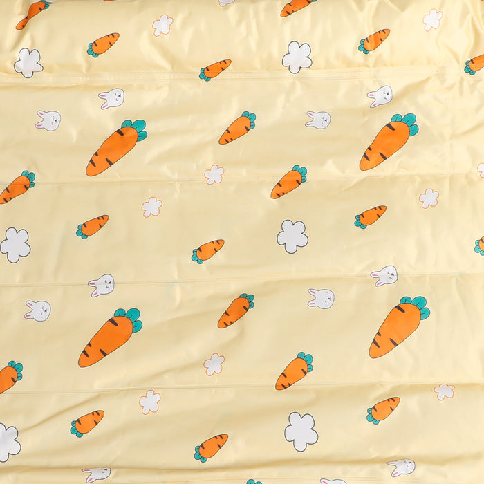 Pawzee Cool Gel Waterproof Pet Bed Mat | Self Cooling Dog Bed | Carrot Medium