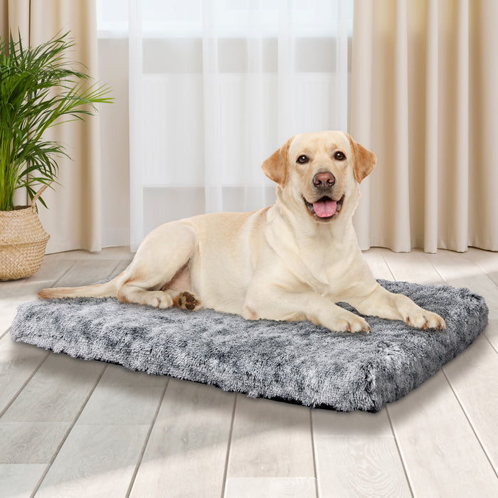 Pawzee Comfy Memory Foam Sofa Pet Bed | Calming Anti Anxiety Dog Bed- Charcoal Large