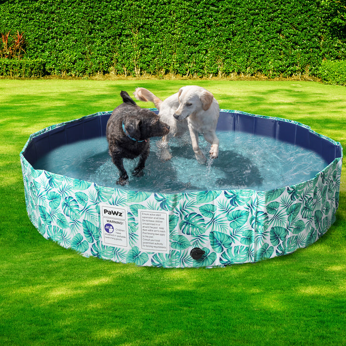 Pawzee 160cm Pet Swimming Pool | Portable Dog Cooldown Pool Fun Play - Summer