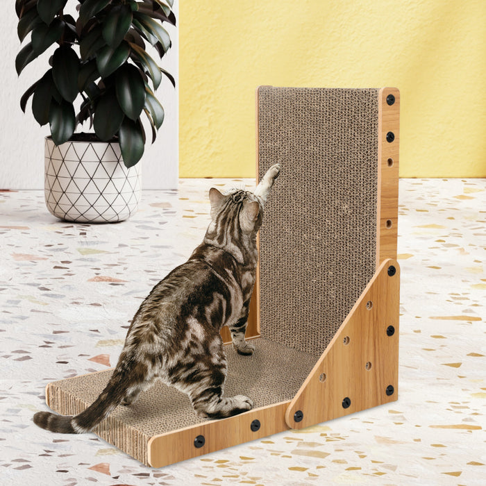 Pawzee Asko Cat Scratcher Board | Climbing Cat Scratcher Board