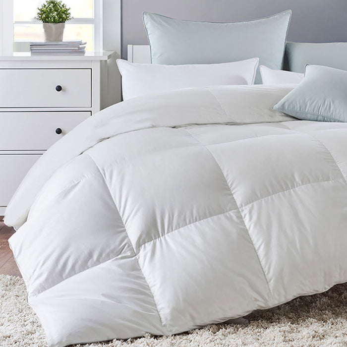 Duck Down Feather Quilt 200GSM Duvet Doona Summer Single Blanket Bed