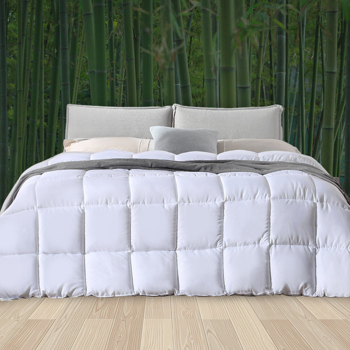 DreamZ Quilts Bamboo Quilt Winter All Season Bedding Duvet Double Doona 700GSM