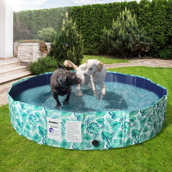 Pawzee 160cm Pet Swimming Pool | Portable Dog Cooldown Pool Fun Play - Summer