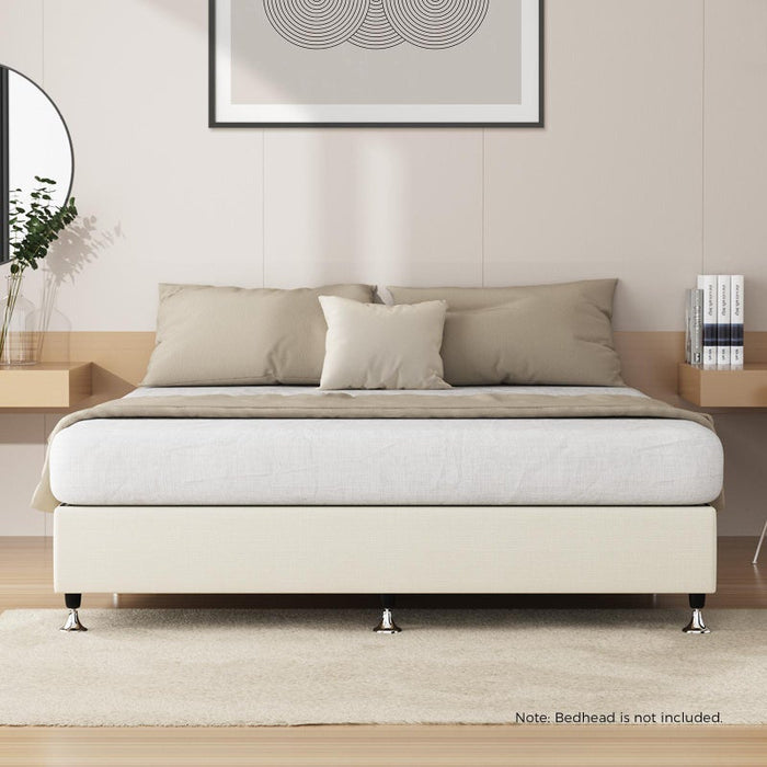 Vienna Luxe Fabric Platform Bed Base |Verstaile Modern Sleek Fabric Bed Base | 5 Sizes - 2 Colours