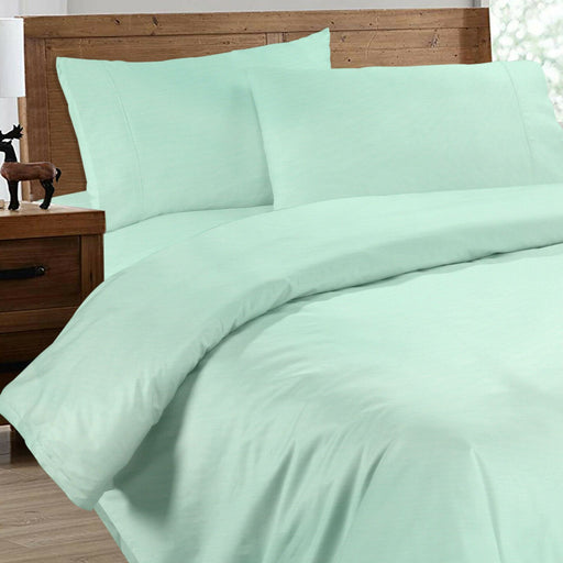 Luxury 2000TC Bamboo Quilt Cover Set | Cooling Hypo-Allergenic Breathable SK | 5 Sizes - 9 Colours Quilt Cover Set Single / Aqua Ontrendideas Bed and Bath