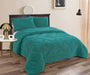 Fluffy Soft Teddy Fleece 3pc Comforter Set | Ultra Warm Bedding Fluffy Comforter | 2 Sizes - 4 Colours Quilts & Comforters Queen / Teal Ontrendideas Bed and Bath
