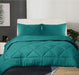 Ultra Soft Cashmere Touch Mink Flannel Comforter Set | Winter Warmth Comforter | 5 Sizes - 5 Colours Quilts & Comforters Single / Bright Teal Ontrendideas Bed and Bath