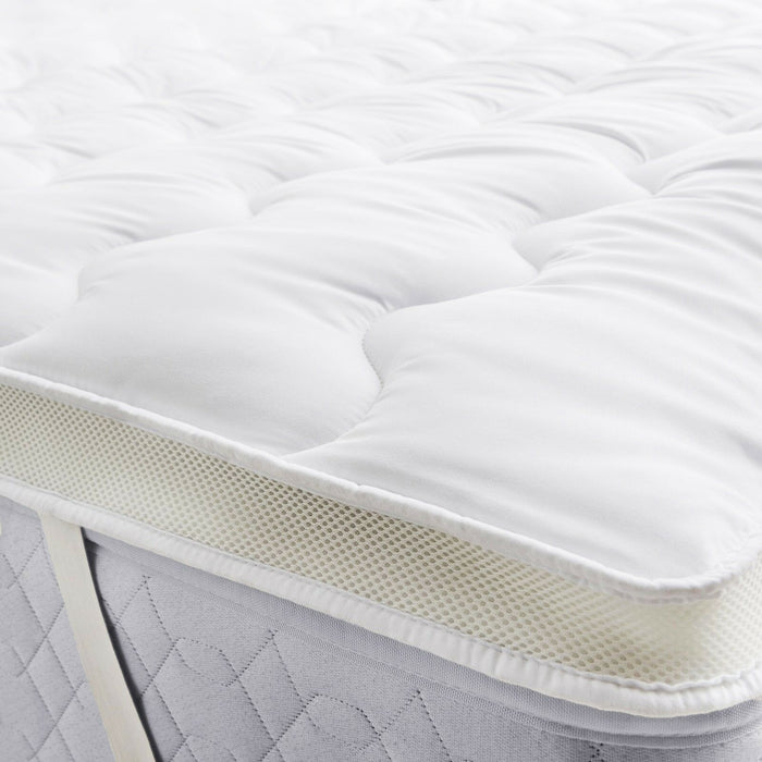 Airmax 1000GSM Bamboo Mattress Topper | Breathable and Allergy Sensitive Cool Topper | 5 Sizes