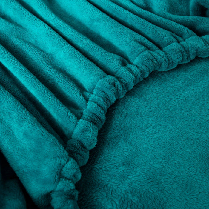 Thermal 240GSM Super Warm Microplush Sheet Set | Polar Fleece Style Premium Warm Sheets | 5 Sizes - 4 Colours